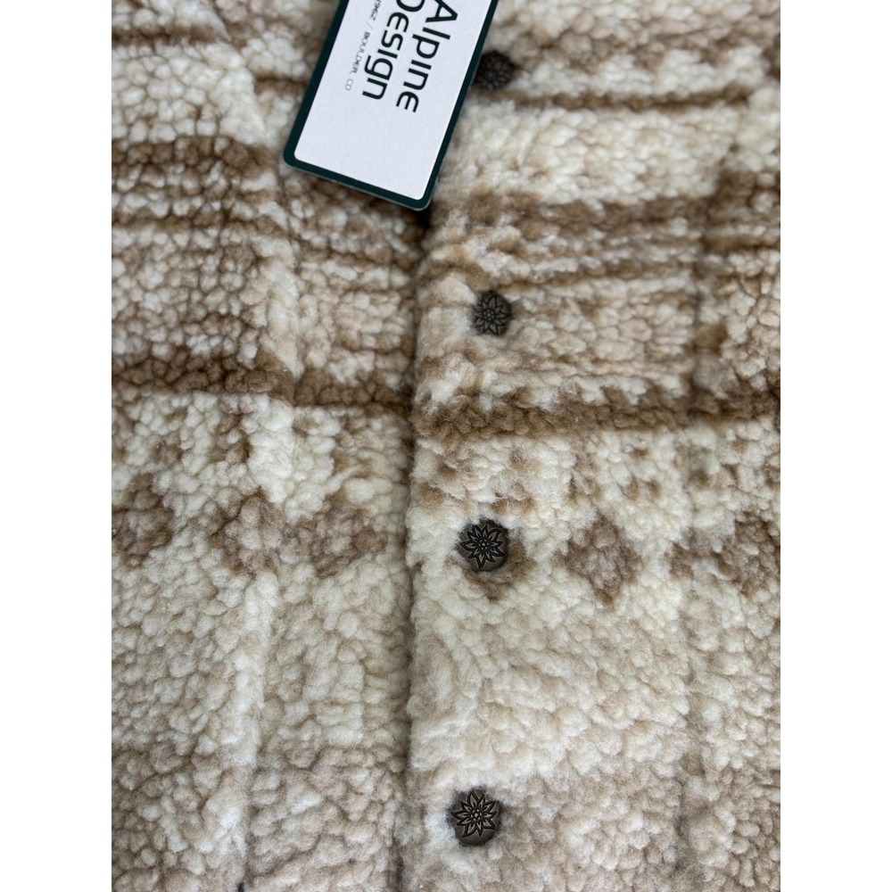 Alpine Design Women's Sherpa Fleece‎ Pullover Jacket Size XL - Picture 2 of 6